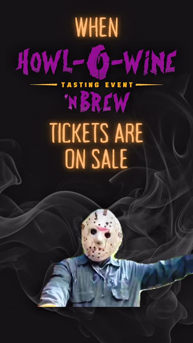 💃🎃 When the Howl-O-Wine ’N Brew tickets go on sale… you celebrate accordingly. 🍷🐾 Don’t…